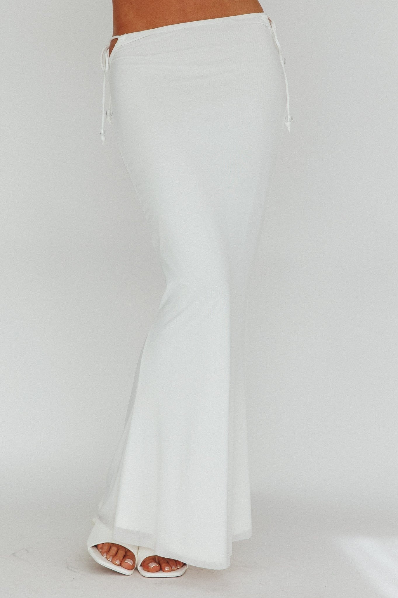 Alana Maxi Skirt White