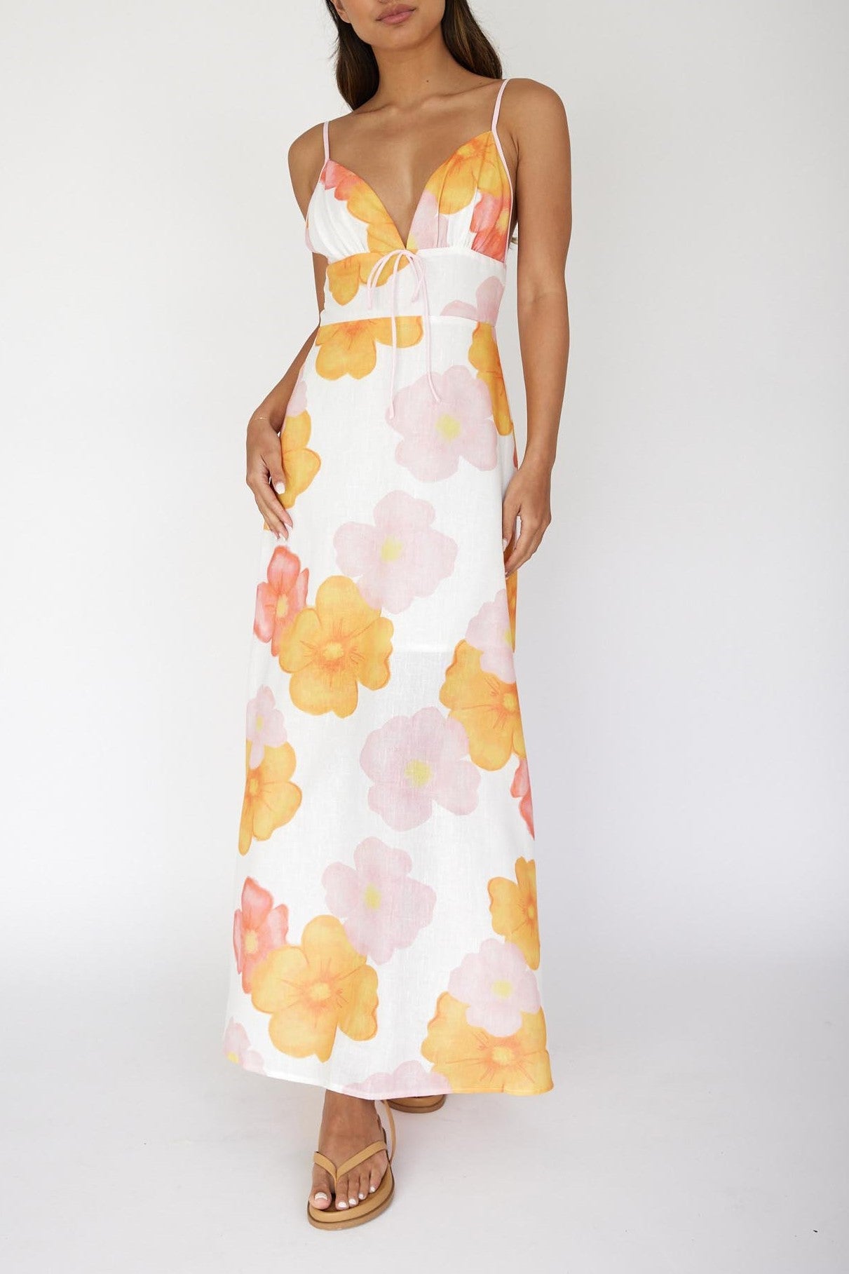 Gwendolyn Maxi Dress Spring Floral