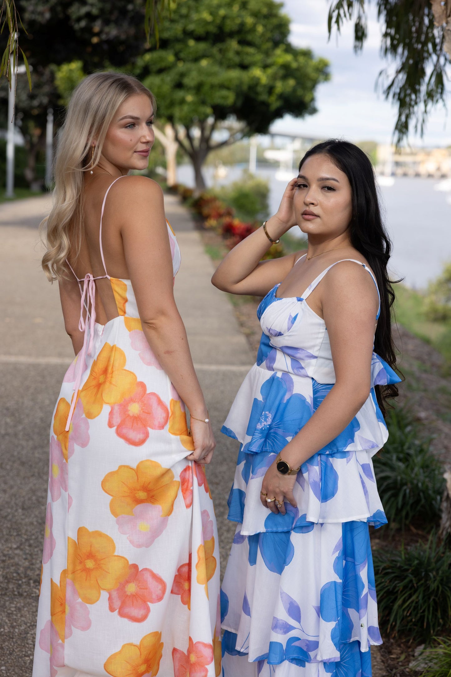 Gwendolyn Maxi Dress Spring Floral