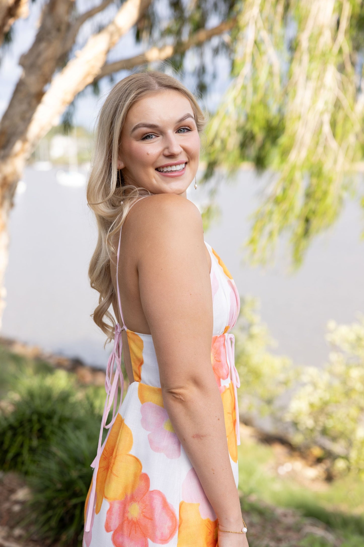 Gwendolyn Maxi Dress Spring Floral