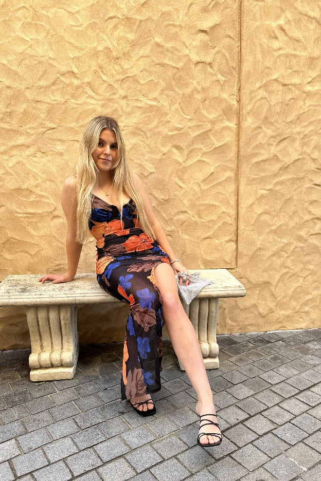 hallie mesh dress Johnny Was: Hallie mesh dress, embroidered nylon with slip (US $390, summer 2021)
