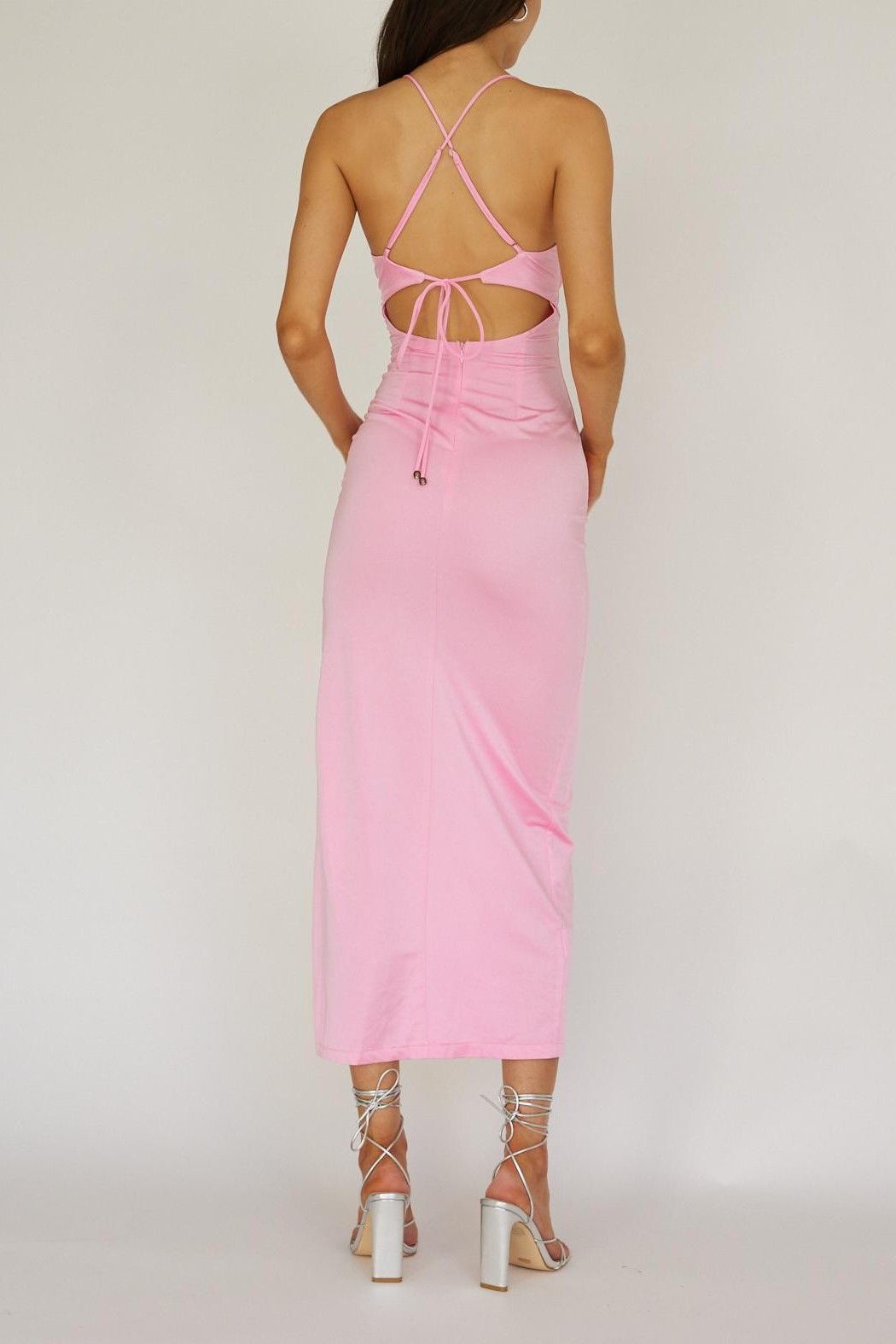 Wynter Maxi Dress Pink