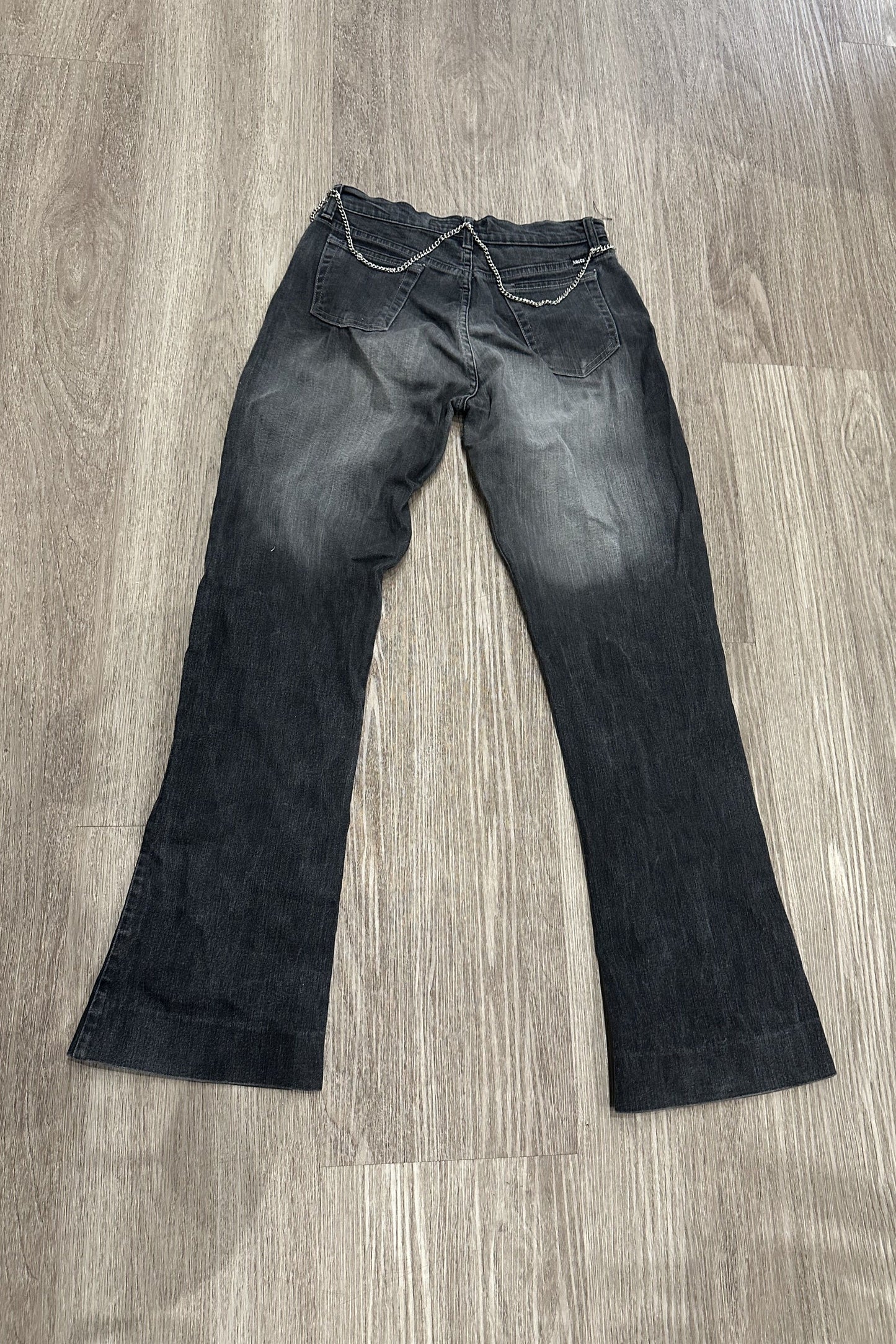 Vintage Kocca Chain Detail Jeans Black