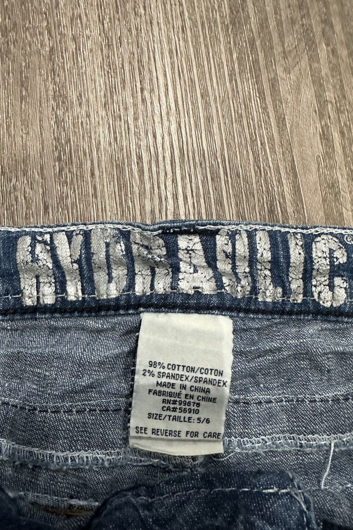 Vintage Hydraulic Embroidered Mini Skirt