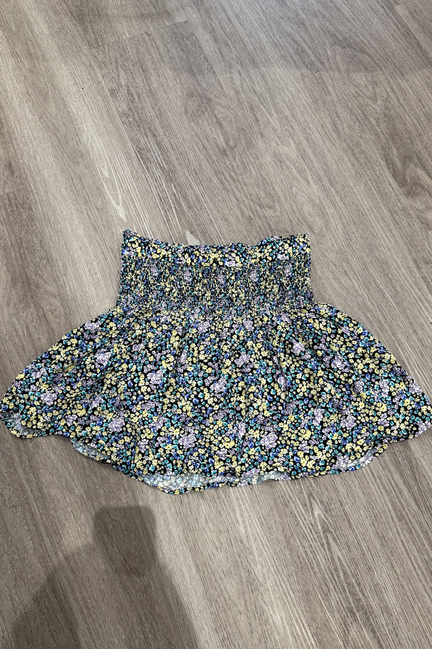 Vintage mini skirt ditsy floral