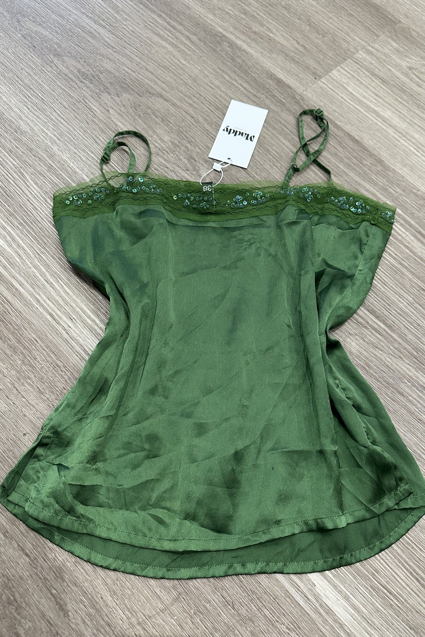 Vintage top green #2