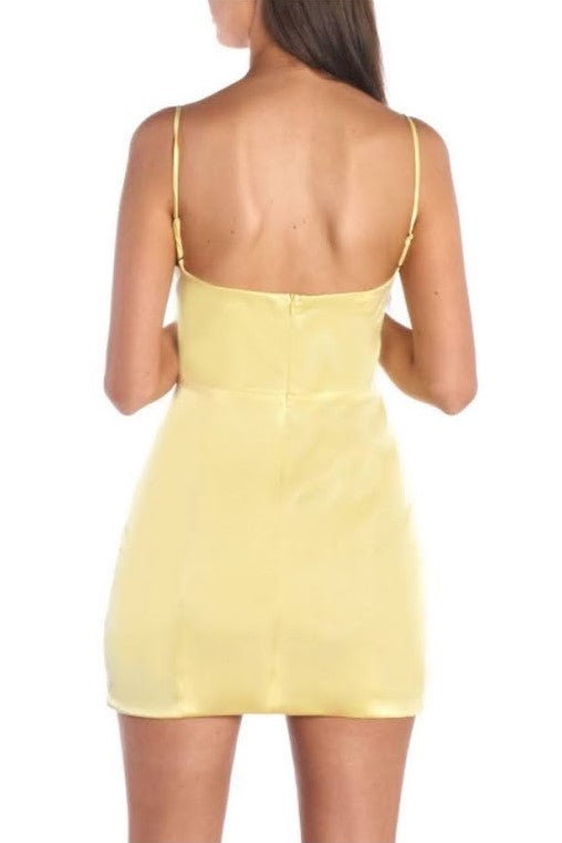 Molly Mini Dress Yellow