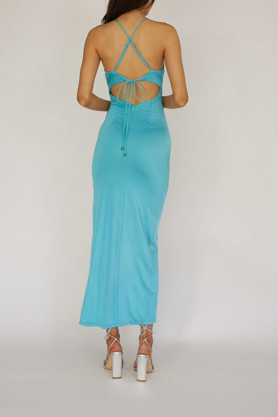 Wynter Maxi Dress Teal