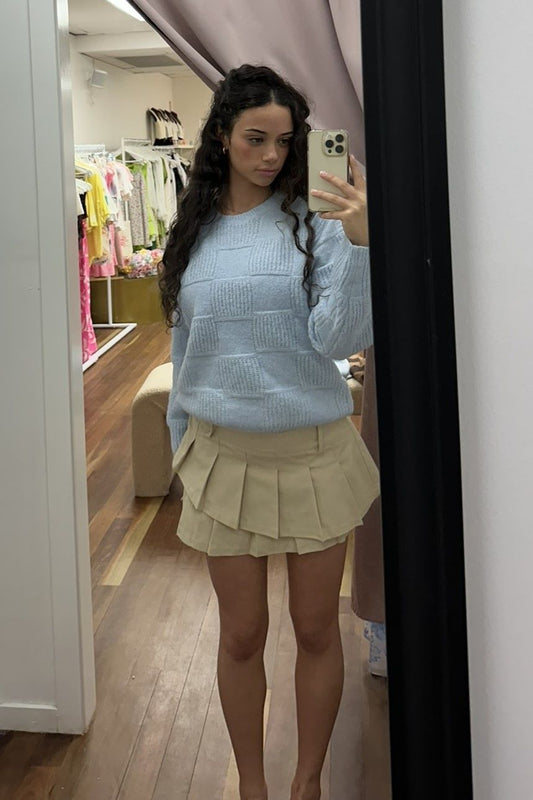 Charlotte Jumper Pastel Blue