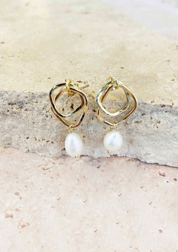 Dionne 18K Gold Plated Earrings