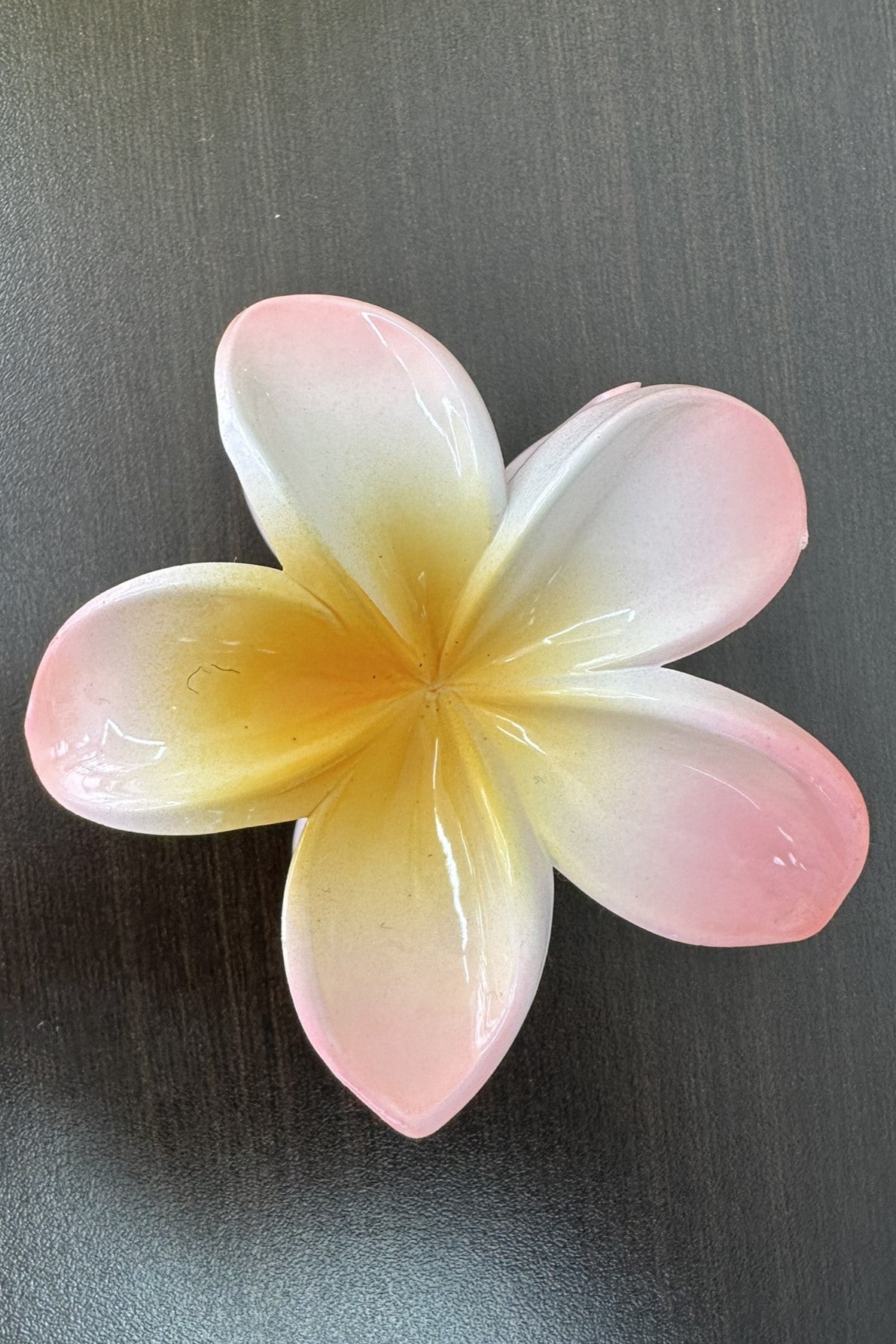 Mia Frangipani Flower Hair Claw