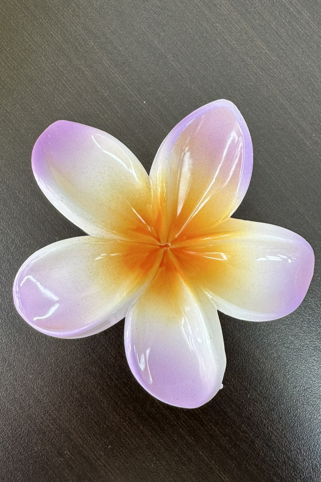 Mia Frangipani Flower Hair Claw