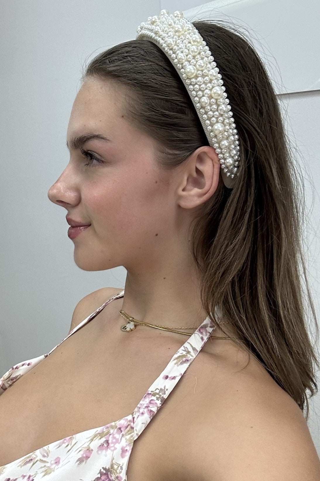 Rachel Pearl Headband