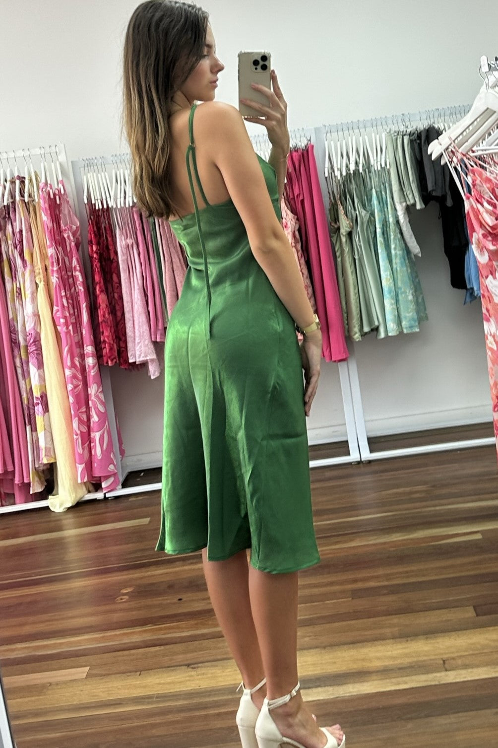 Remy Midi Dress Green