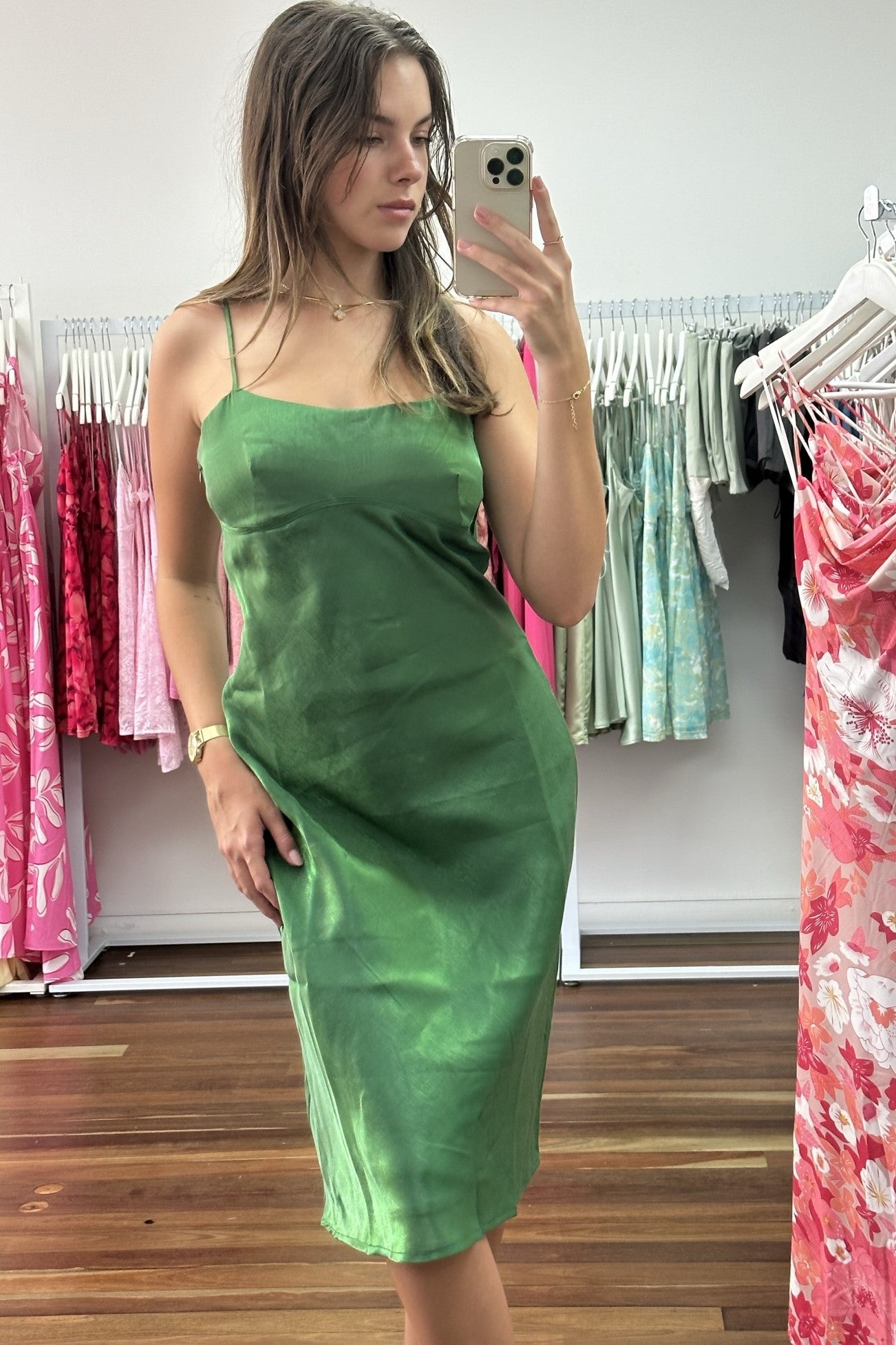 Remy Midi Dress Green