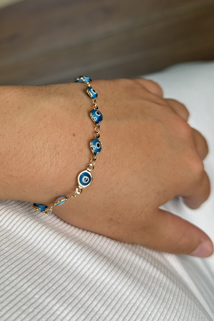 Sarai Evil Eye Charm Bracelet