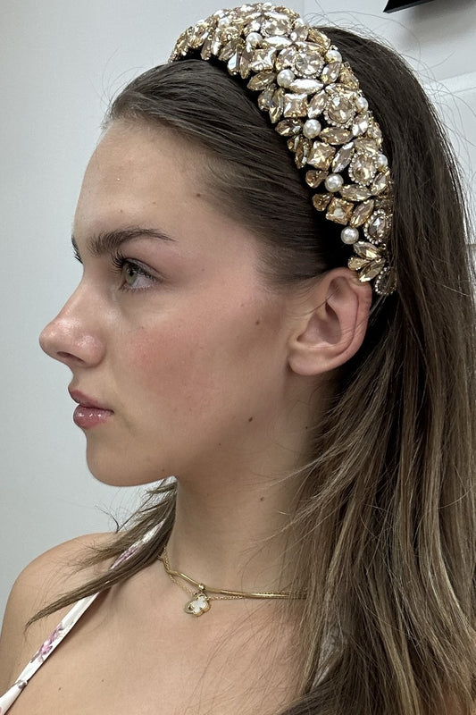 Sloan Big Jewelled Headband