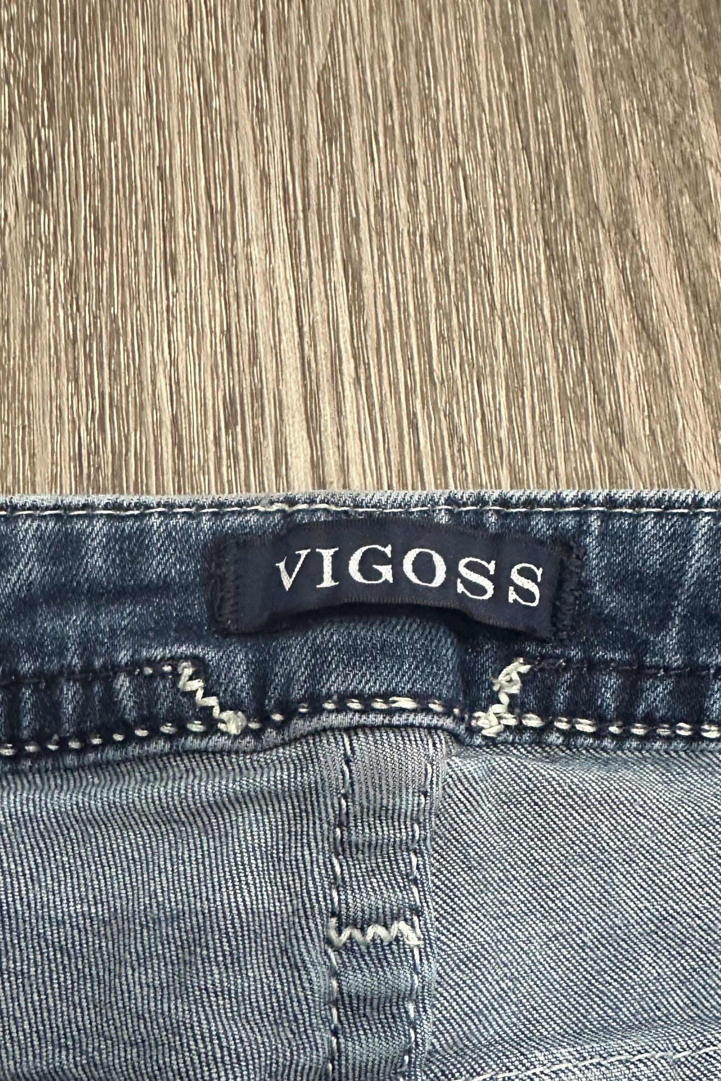 Vintage Vigoss Denim Mini Skirt