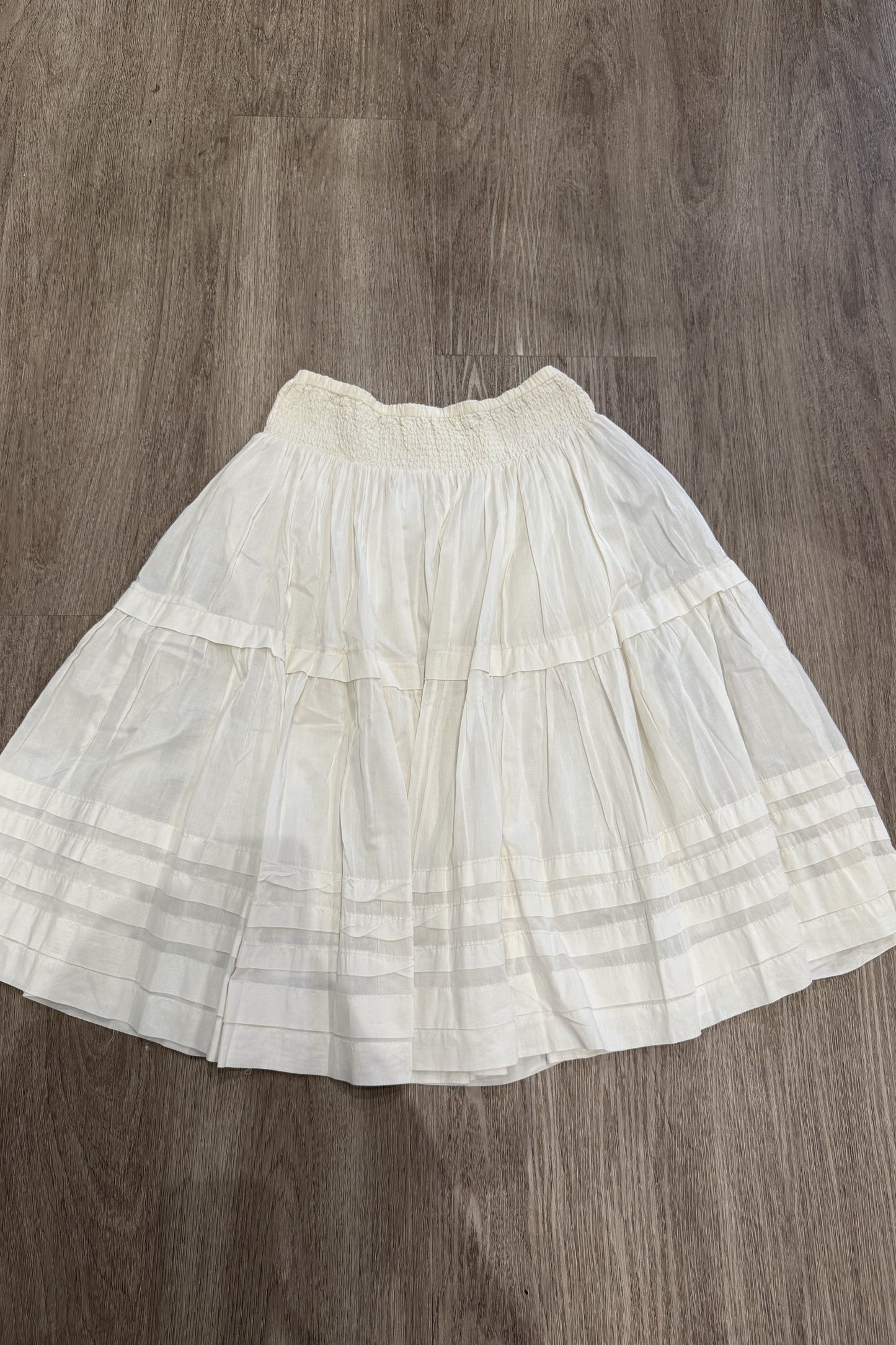 Vintage midi skirt Ralph Lauren white #1