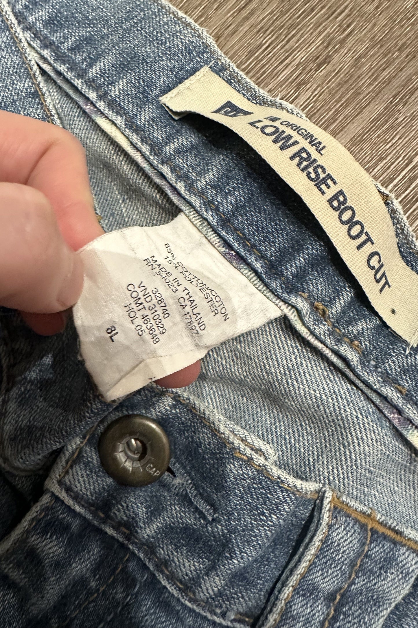 Vintage Low Rise Boot Cut GAP Jeans