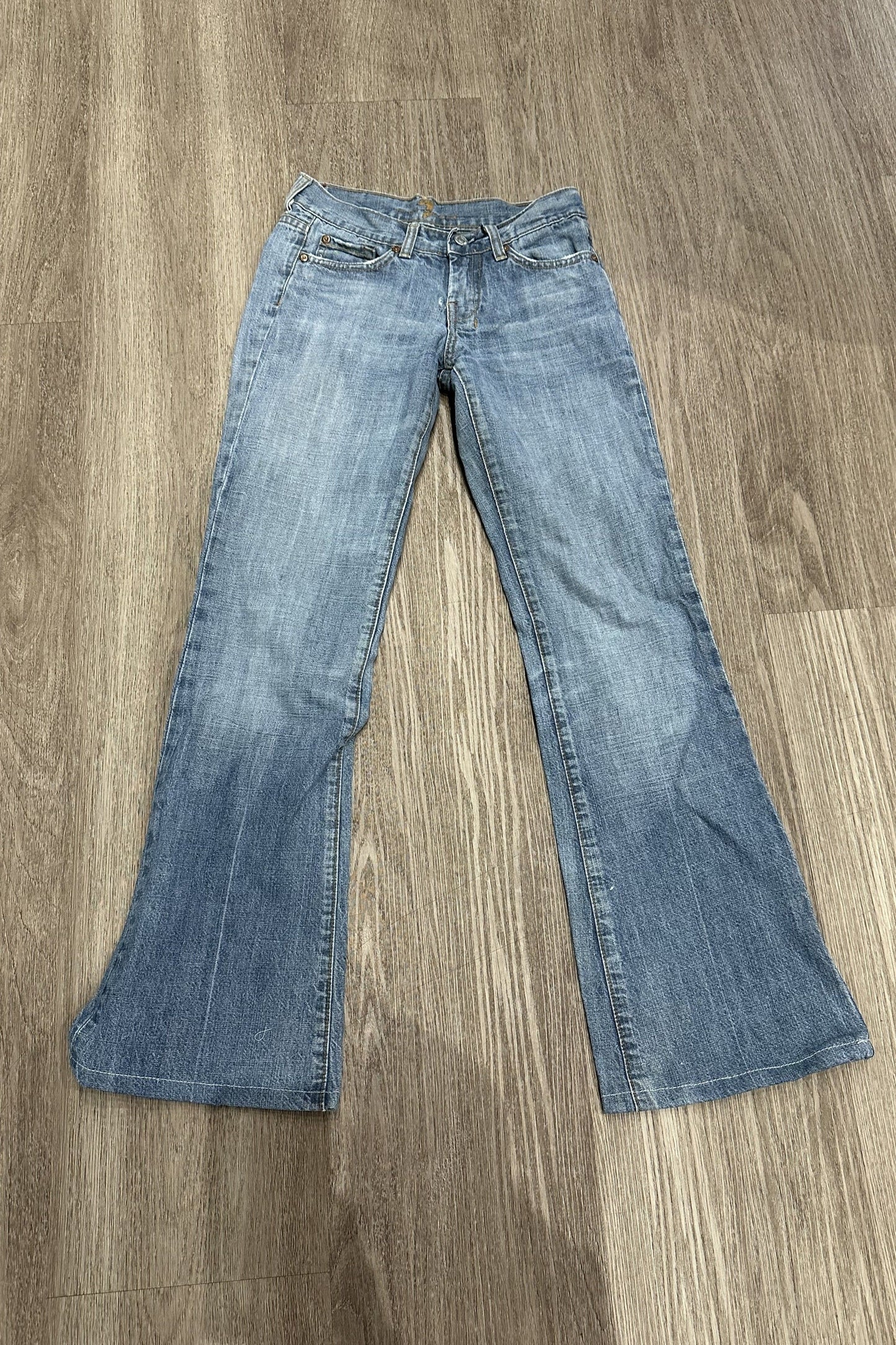Vintage Low Rise Bootcut 7 For All Mankind Jeans