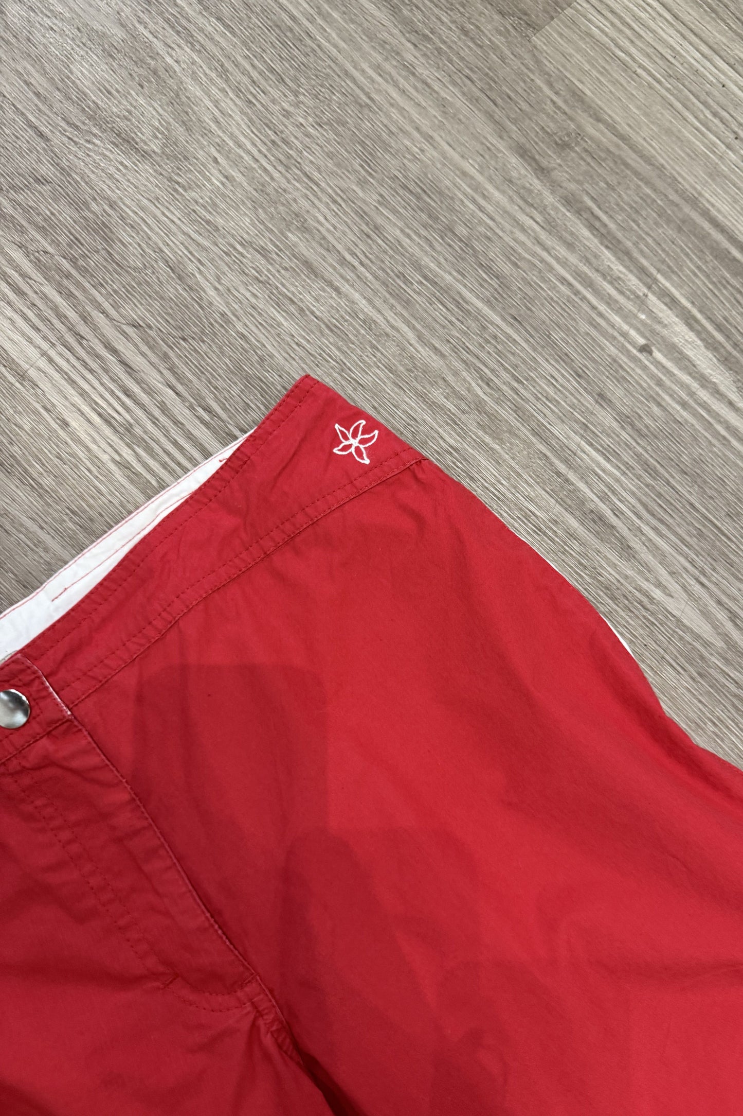 Vintage Astrolabio 3/4 Pants Red