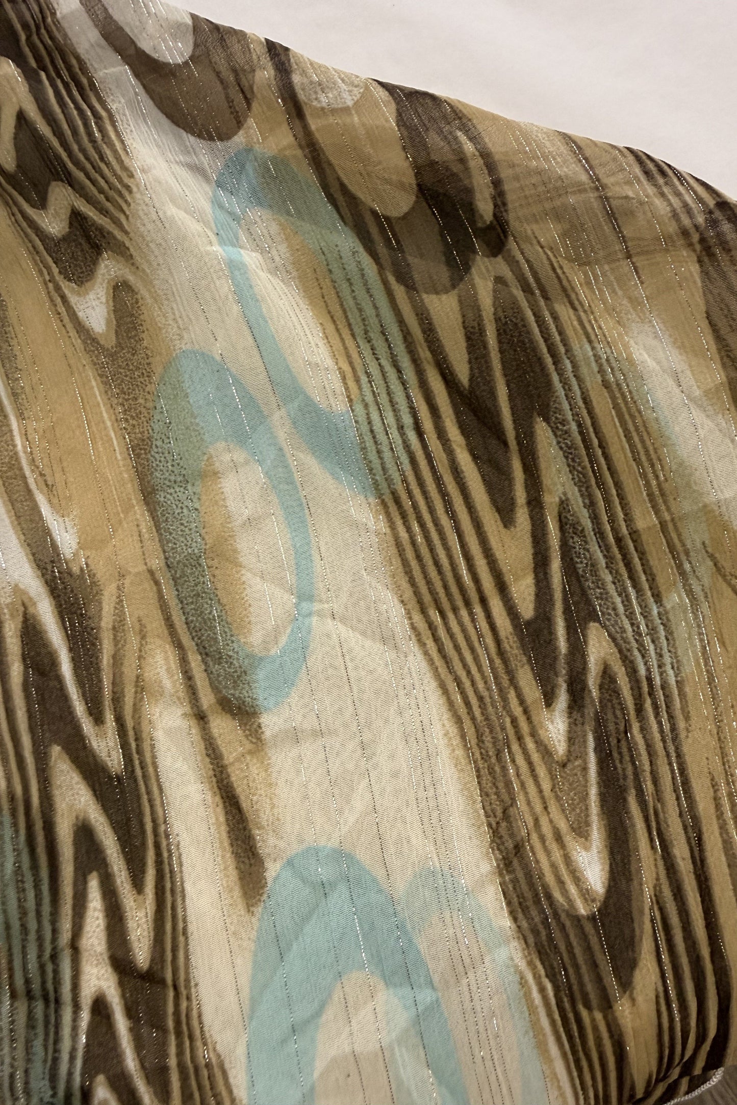 Vintage Verni Sparkly Swirl Mini Dress