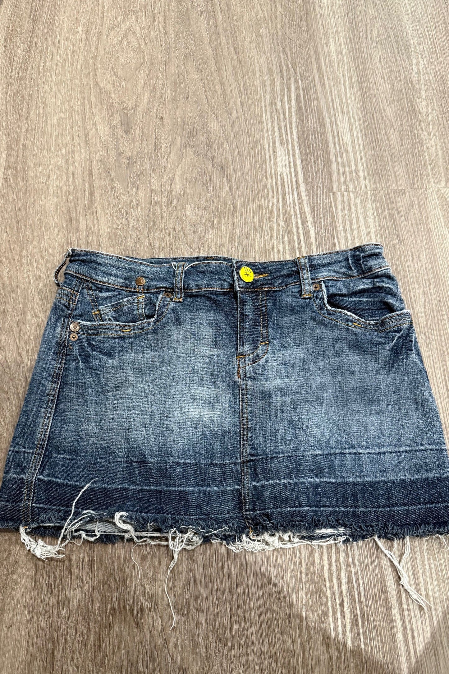 Vintage denim mini skirt Bu #10