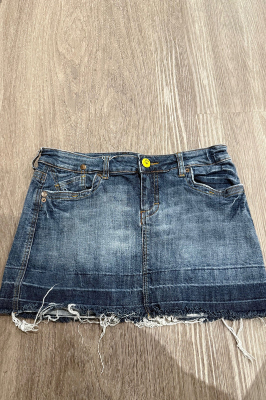 Vintage denim mini skirt Bu #10