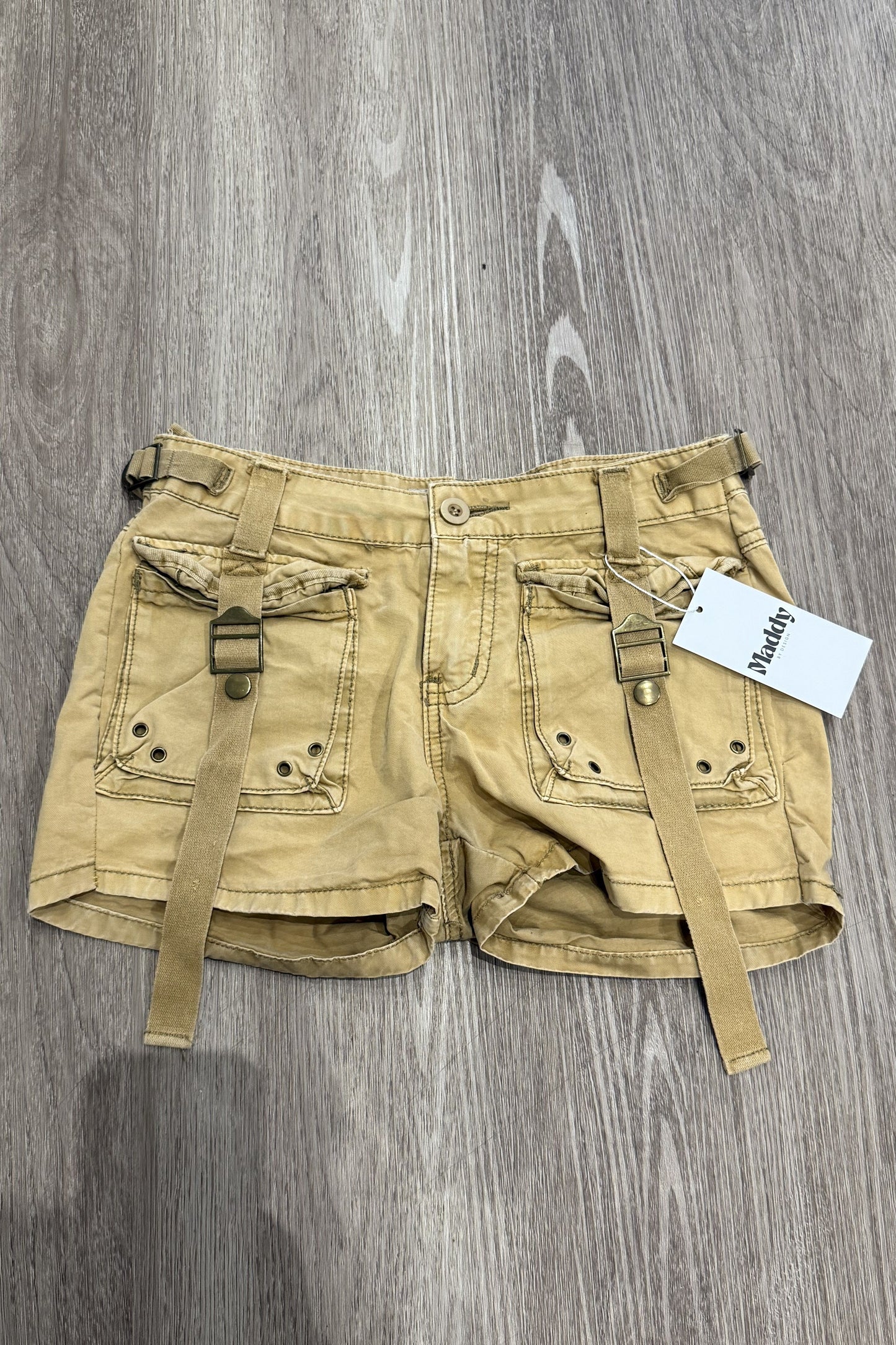 Vintage mini Abercrombie shorts brown #1