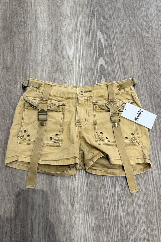 Vintage mini Abercrombie shorts brown #1