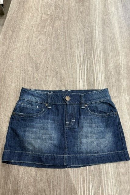 Vintage denim mini skirt Bluenotes #2