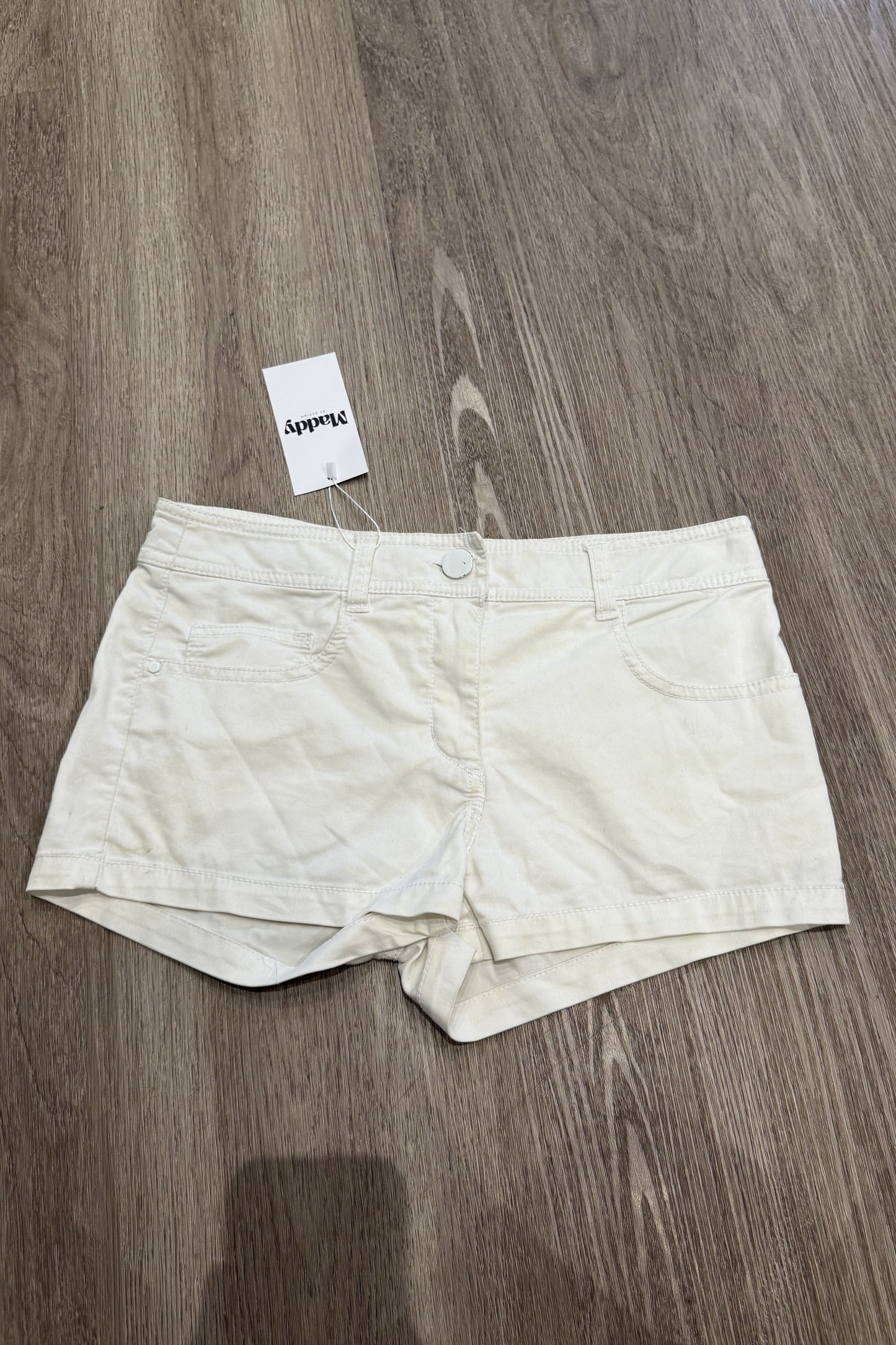 Vintage mini shorts white #4