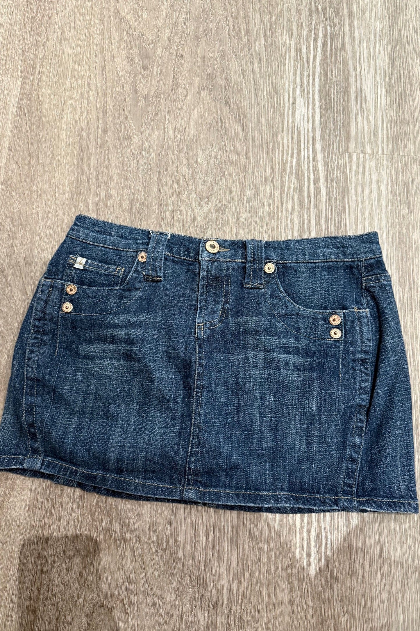 Vintage denim mini skirt Z.CAVARICCI #8
