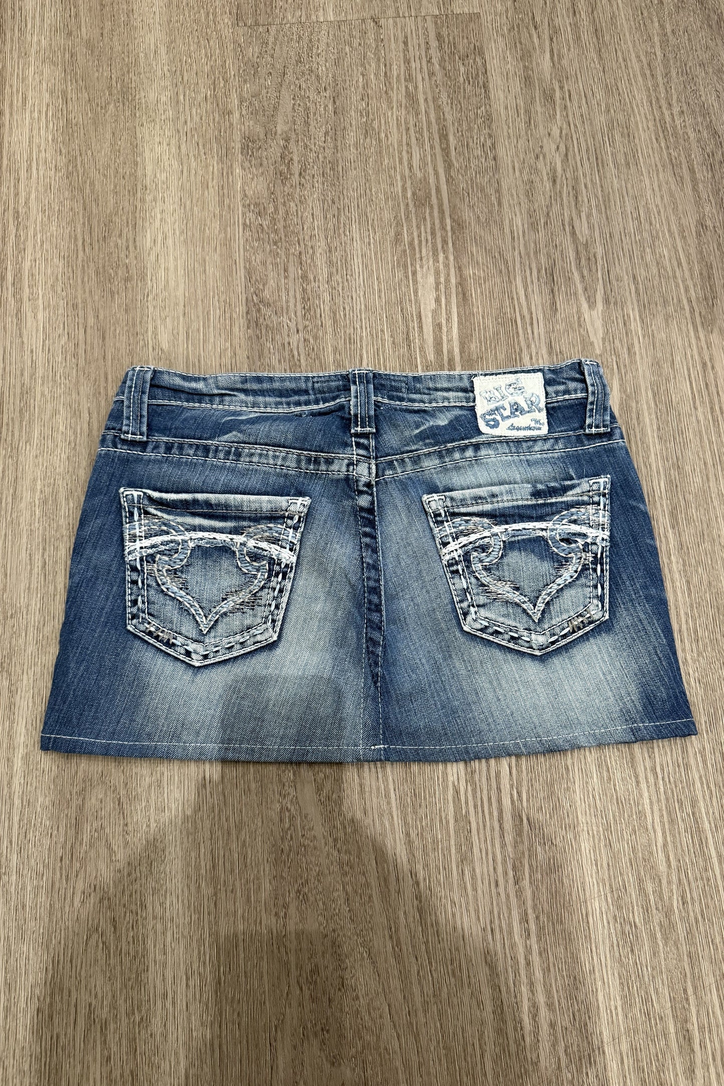 Vintage BIG STAR mini skirt