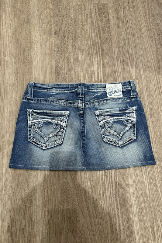 Vintage BIG STAR mini skirt