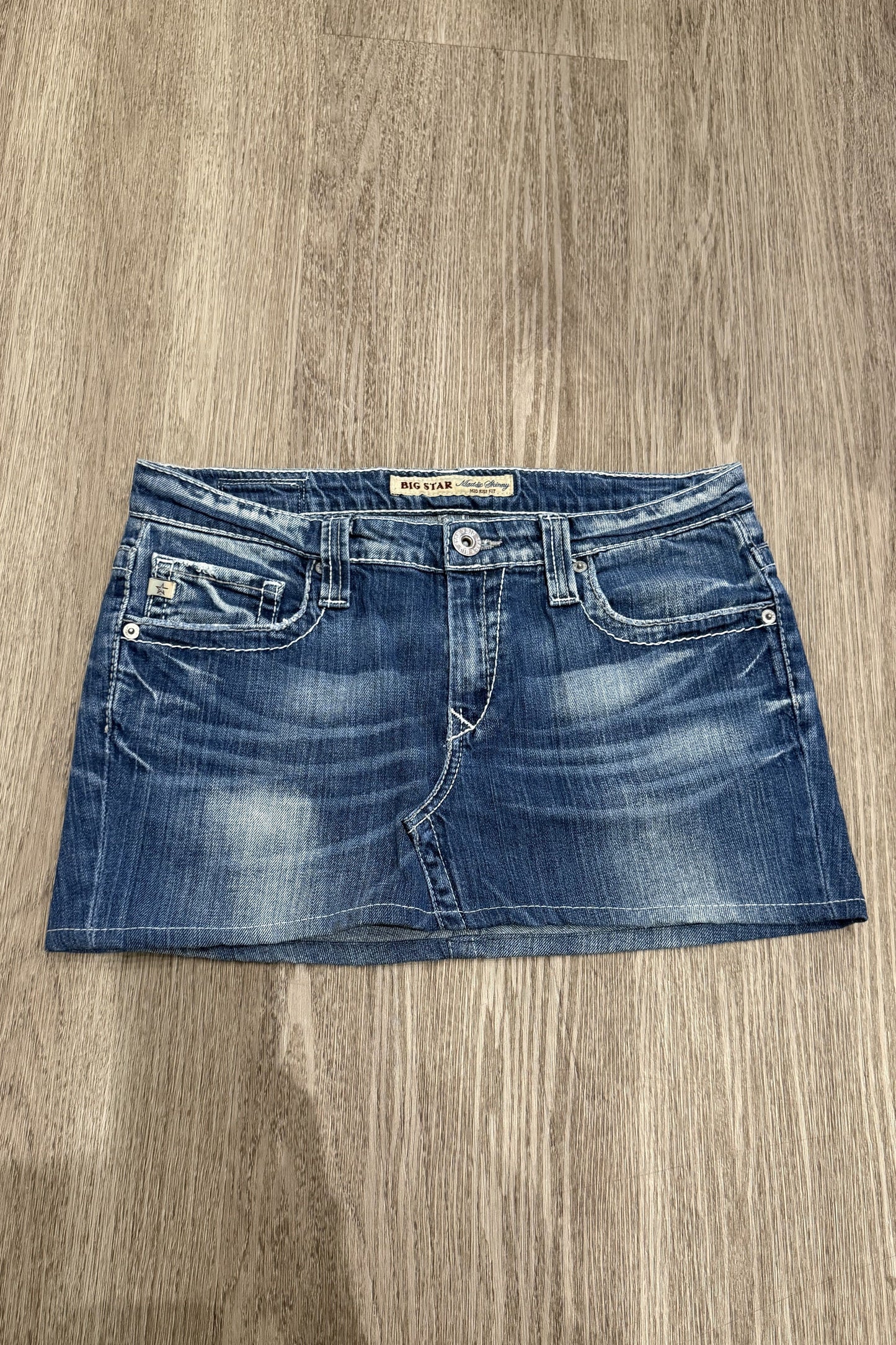 Vintage BIG STAR mini skirt
