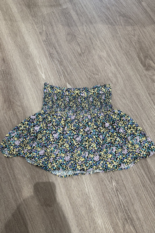 Vintage mini skirt ditsy floral