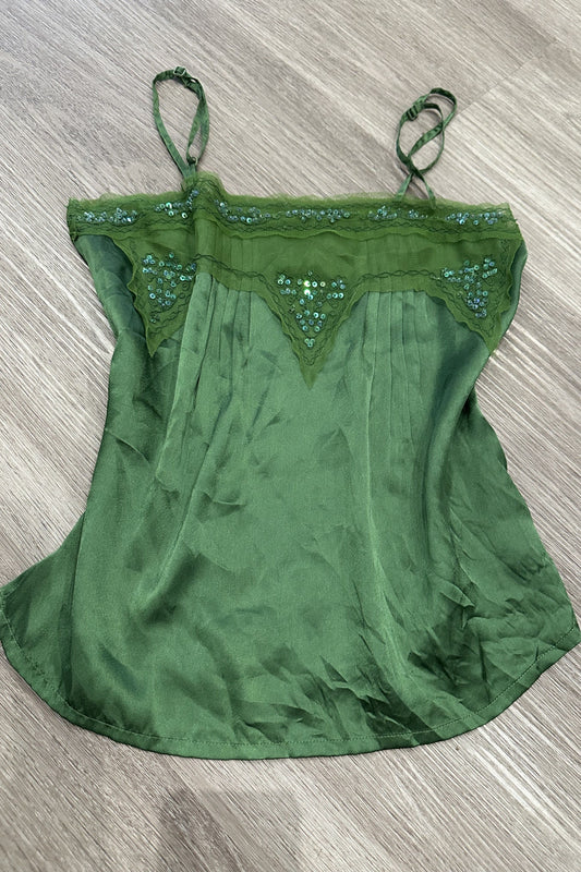 Vintage top green #2