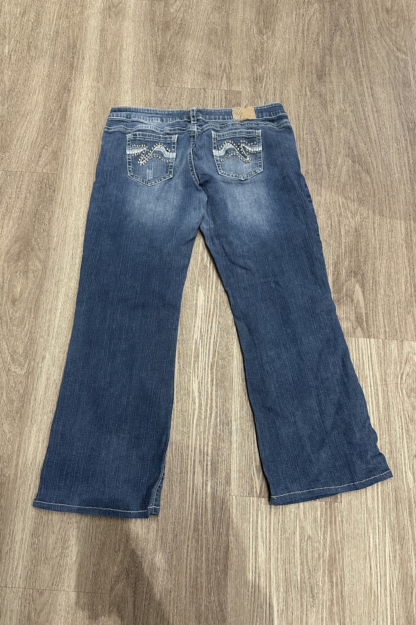 Vintage Low Rise Wide Leg Vanity Jeans