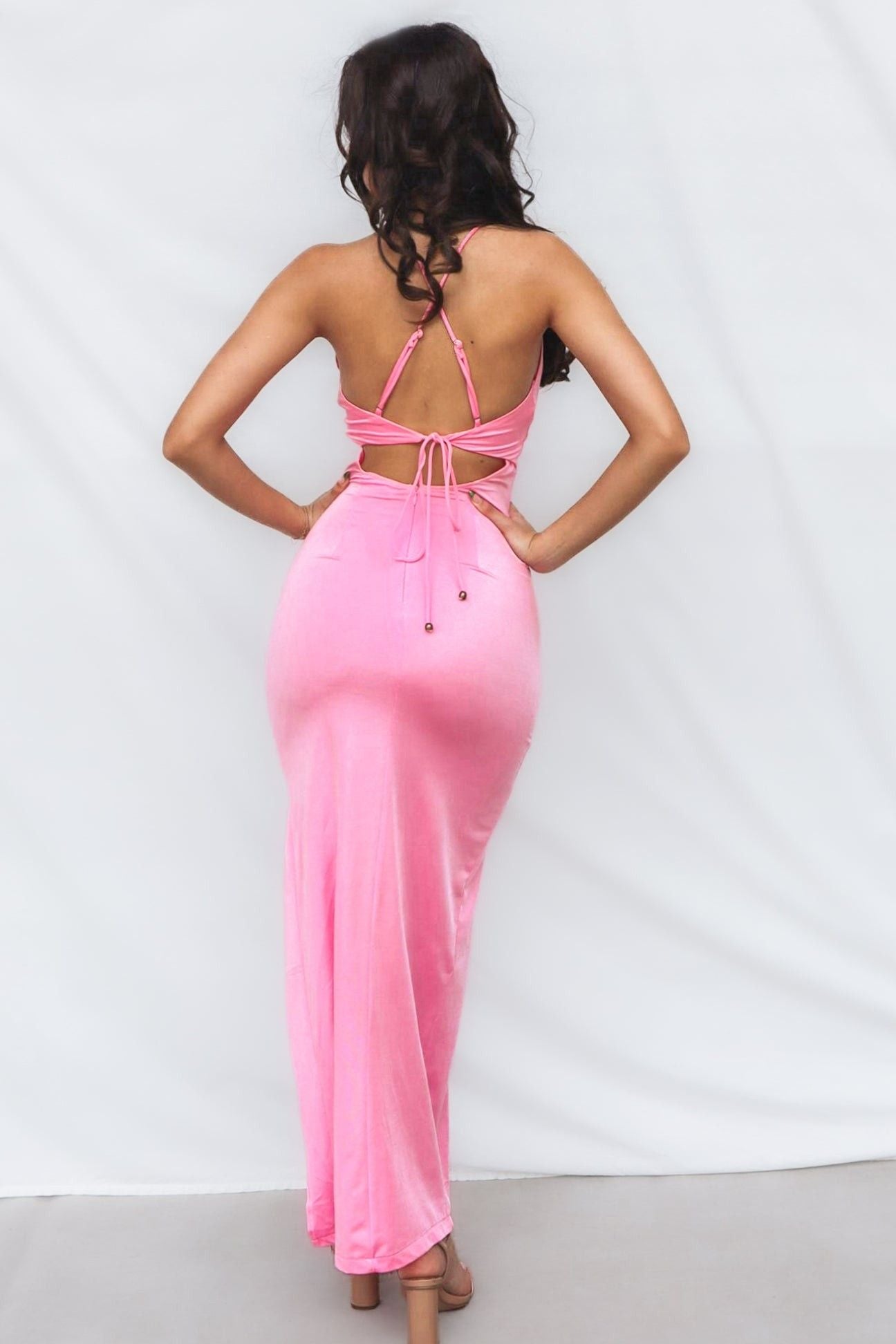 Wynter Maxi Dress Pink