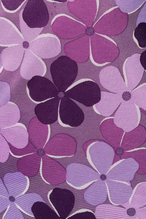 mesh longsleeve dress lettuce hem detail purple floral print